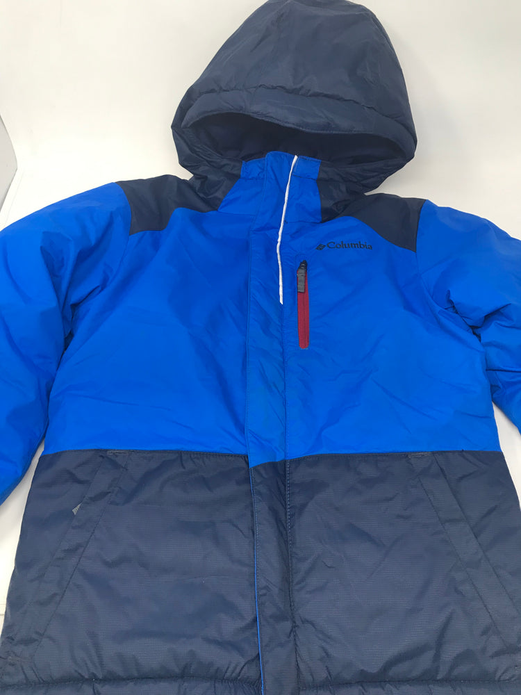 Used Columbia Kids' Toddler Lightning Lift Jacket Small Blue/Navy Good Condition