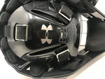 New Other Under Armour Converge UAHG3-AS Solid Youth Catcher Helmet Black/Silver