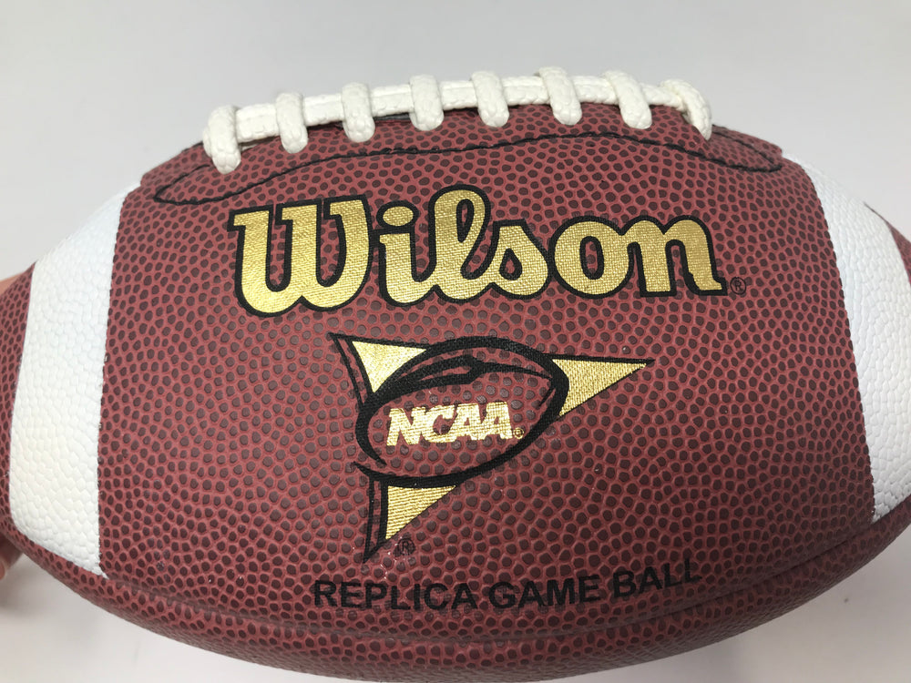 New Wilson 1005 WTF1782 Football Junior NCAA Gameball Replica Junior