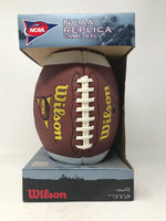 New Wilson 1005 WTF1731 Football Youth NCAA Gameball Replica
