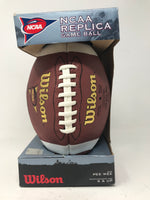 New Wilson 1005 WTF1735 Football NCAA Gameball Replica PEEWEE