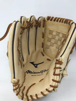 New Mizuno Pro Baseball Glove Series LHT GMP2-100DT Tan LEFT HAND THROW LEFTY