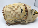 New Mizuno Pro Baseball Glove Series LHT GMP2-100DT Tan LEFT HAND THROW LEFTY