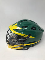 New Cascade R OSFM Elite Lacrosse Helmet Green/Yellow Official Helmet of MLL