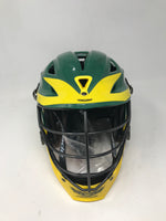 New Cascade R OSFM Elite Lacrosse Helmet Green/Yellow Official Helmet of MLL