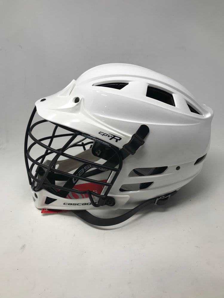 New Cascade CPV-R XXS Lacrosse Helmet White Official R Series
