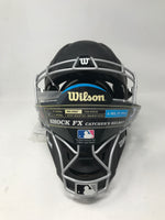New Other Wilson Pro Stock Shock FX 2.0 Fastpitch Catcher's Helmet L/XL Black