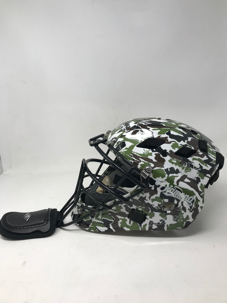 New Diamond DCH-Edge IX3 Adult Large (7 1/8-7 1/2) Catchers Helmet Camo Facemask