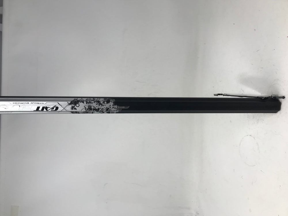New Gait 803 30 Inch Attack Lacrosse Shaft Black/Silver high-strength alloy