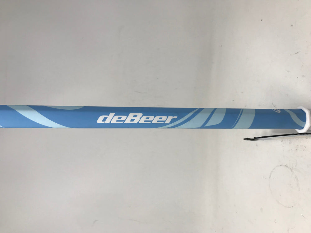 New Debeer TRX Women's Lacrosse Shaft 32 Inch Blue/White Composite