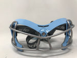 New Cascade Poly Arc Lacrosse Mask Eye Goggles Blue/Silver OSFA