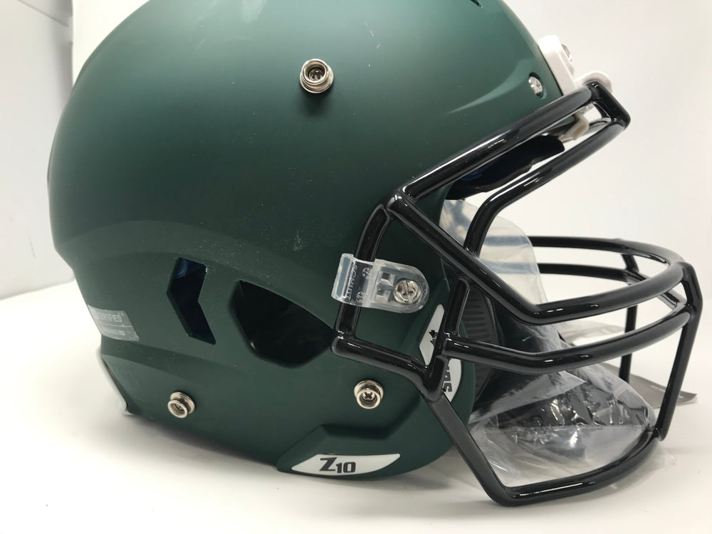 New Other Schutt Vengeance Z10 Football Helmet Dark Green/Black Medium Complete