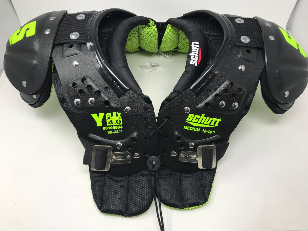New Other Schutt Sports Y-Flex 4.0 All-Purpose Youth Football Shoulder Pads, Med