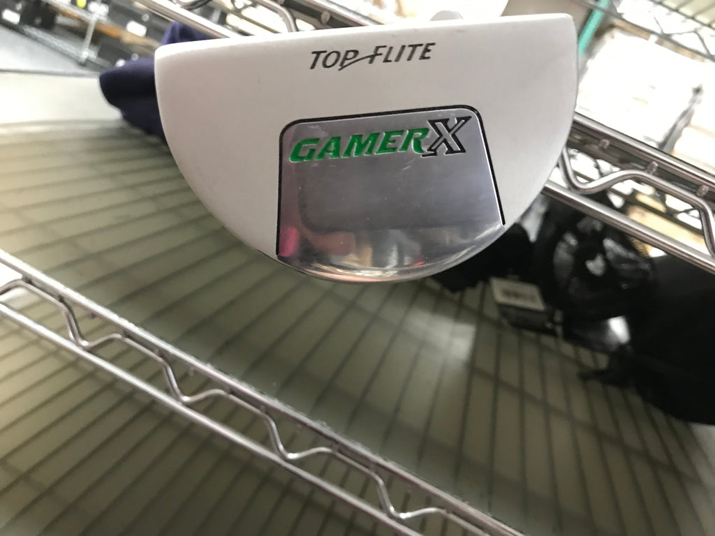 New Top Flite Gamer X Putter Mallet Style Black/Green – PremierSports