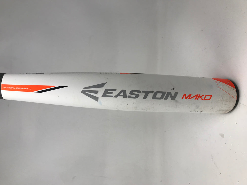 Used1 Easton Mako BB15MK 32/29 BBCOR Baseball Bat White 2015 Adult 2 5/8