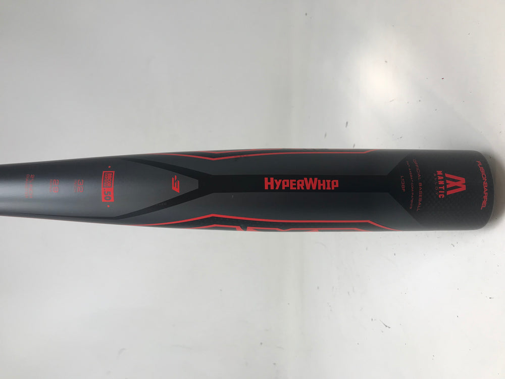 Used Axe L138F Hyperwhip Elite BBCOR Baseball Bat Black/Red 32/29 2018