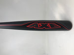 Used Axe L138F Hyperwhip Elite BBCOR Baseball Bat Black/Red 32/29 2018