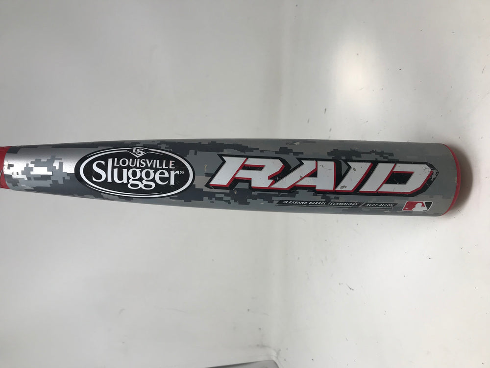 Used4 33/30 Louisville Slugger Raid BBCOR Baseball Bat BBRD14-RR -3 2014 2 5/8"