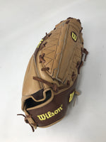 New Wilson A2K XL 12.5" RHT Baseball Glove Brown/Tan