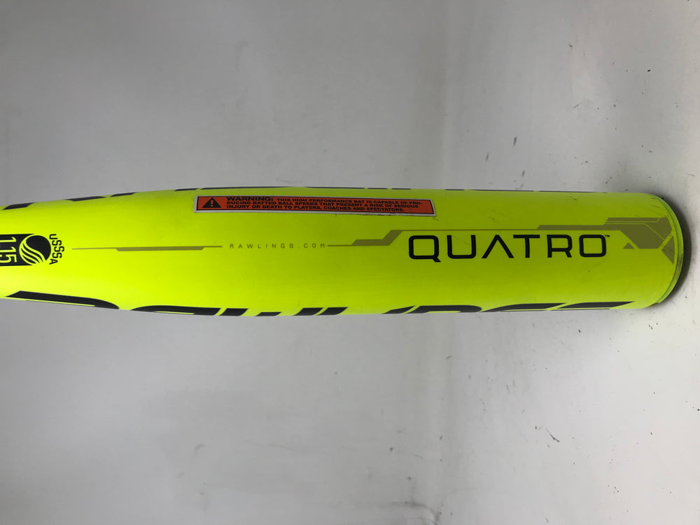 Used Demo Rawlings SL7Q10 31/21 Quatro Senior League Baseball Bat 2 3/4"