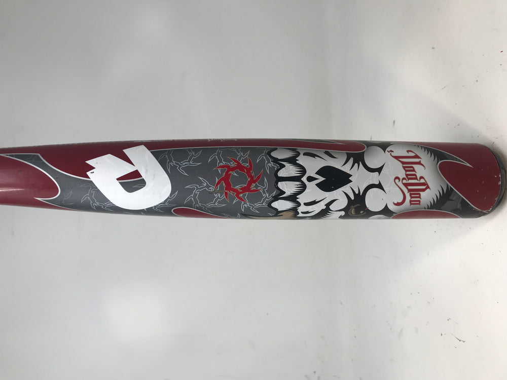 Used DeMarini Voodoo 33/30 VDC13 BBCOR Baseball Bat Red 2013 2 5/8" -3