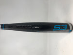 Used Easton Demo S3 29/16 YB17S313 Little League Baseball Bat Gray/Blue 2017 NIW