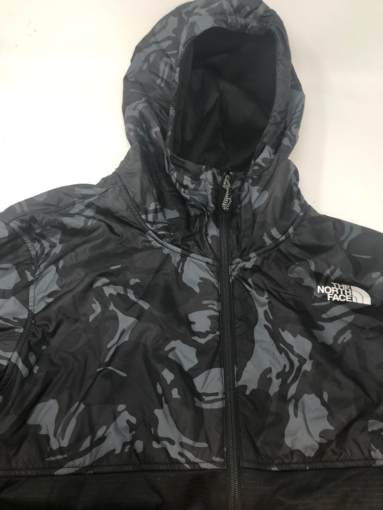 Used The North Face Men's Train N Logo Fleece Black/Camo X-Large