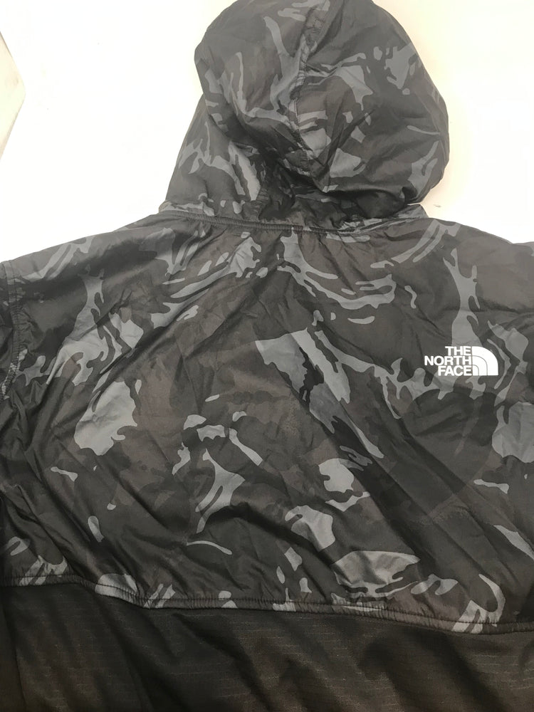 Used The North Face Men's Train N Logo Fleece Black/Camo X-Large
