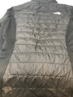 Used North Face Women's Mashup Full Zip Pleated Jacket Black Large