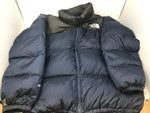 Used North Face Mens 1996 Retro Nuptse Jacket Aztec Navy/Gray XXL