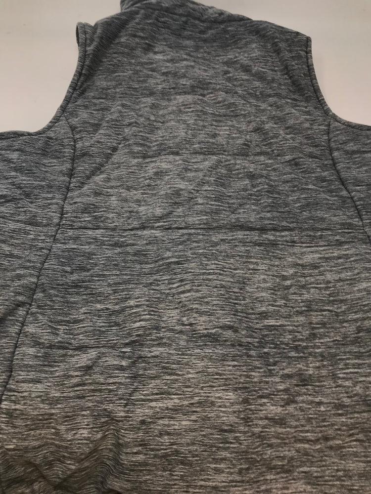 Used North Face Women's Pseudio Vest Medium Gray/White NF0A37H5