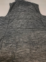 Used North Face Women's Pseudio Vest Medium Gray/White NF0A37H5