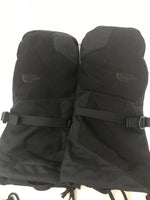 Used The North Face Montana Mitt Men's Size XL Black Waterproof