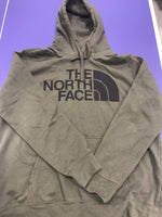 Used North Face Jumbo Half Dome Hoody Mens X-Large Urban Green/Black