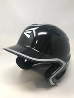 New Easton Z5 2.0 Batting Helmet Baseball Senior Black/Silver 7 1/8" - 7 1/2"