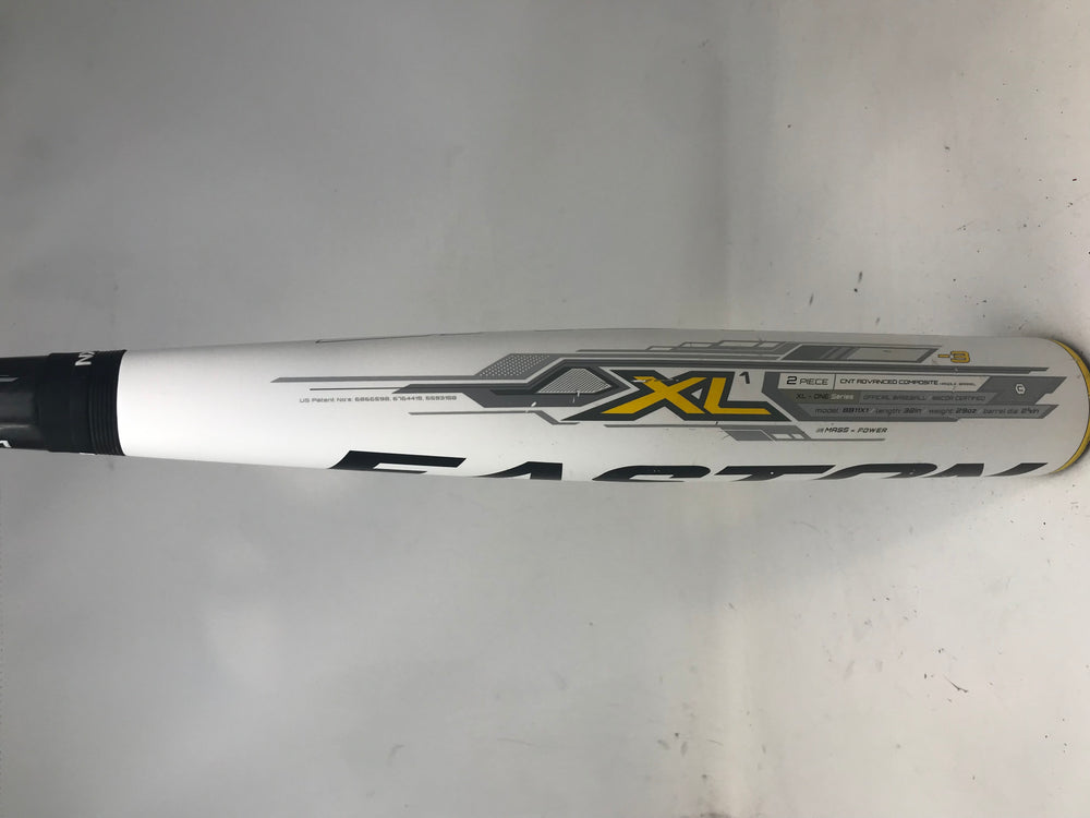 Used Easton BB11X1 32/29 XL1  BBCOR Baseball Bat 2011 (-3) COMPOSITE 2011 White
