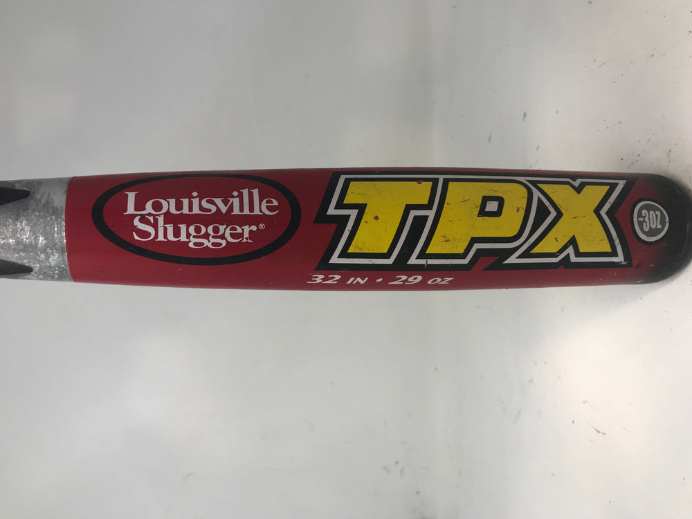Used 32/29 Louisville Slugger Exogrid BESR Baseball Bat CB82X (-3) RARE Red Exo