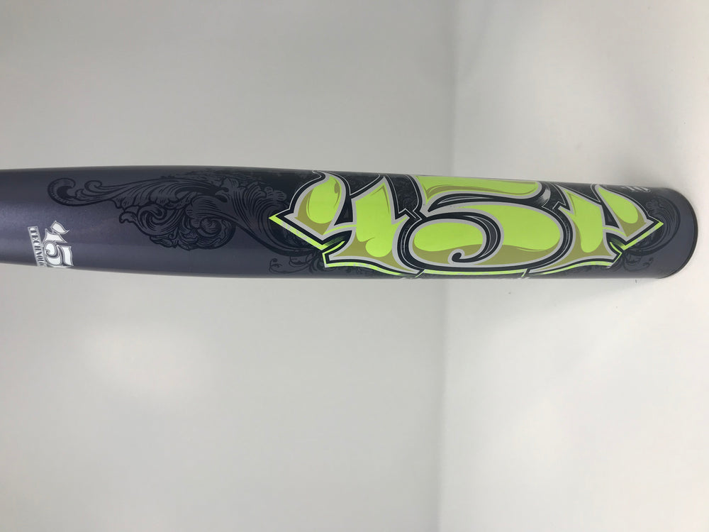 Used Worth 454 31/21 FP454 Fastpitch Softball Bat Gray/Green