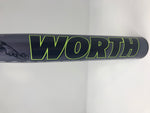 Used Worth 454 31/21 FP454 Fastpitch Softball Bat Gray/Green