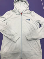 New Other The North Face Women's Tri-Blend Full Zip Hoodie Medium Blue/Haze