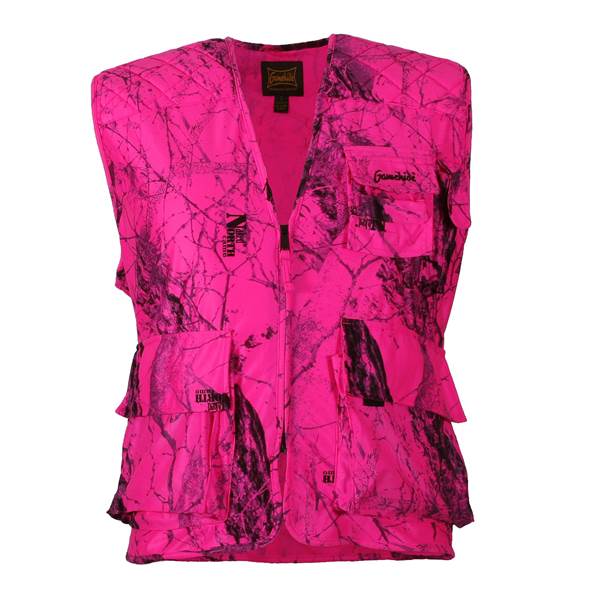 New Gamehide Sneaker Vest Blaze Pink Camo X-Large