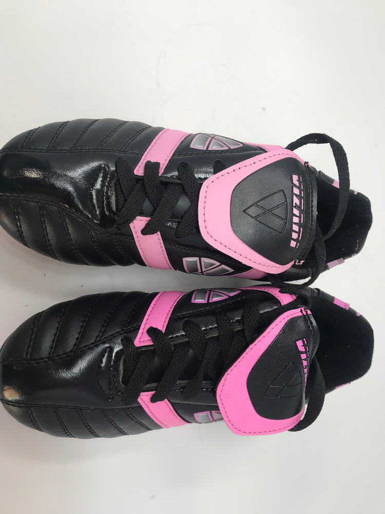 New, Other Vizari Black/Pink Viper Soccer Molded Cleats-Youth Youth 2.5Y Blk/Pnk