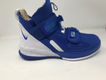 New Nike Lebron James Soldier XIII SFG TB Basketball Shoes Men 9 Royal/White