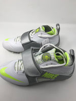New Other Nike Huarache ll  Mens 9 White/Volt/Silver Molded Lacrosse Cleat