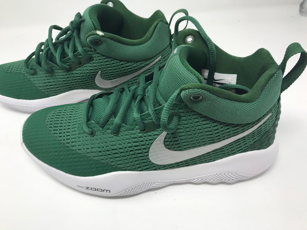 New Other Nike Zoom Rev TB Basketball Shoes Men 6.5/Wmn 8 Green/Silver/White