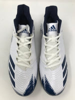 New Adidas Freak X Carbon Low Men's 12.5 Navy/White Football Molded Cleats