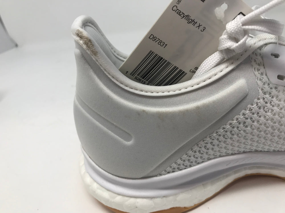 New Other Adidas Crazyflight X 3 Volleyball Shoe Women's Wht/Tan D97831 Size 7.5