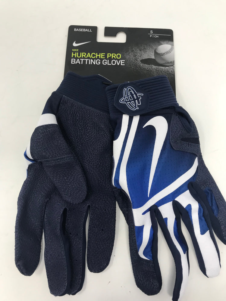 New Nike Hurache Pro Baseball Batting Gloves Royal/Navy/White Adult X-Large