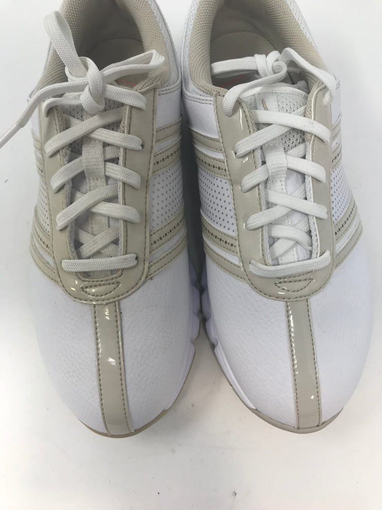 New Nike Women's Delight Size 10 Medium Golf Shoes White/Cream Leather