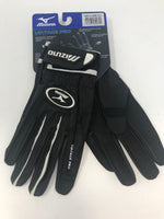 New Mizuno Vintage Pro G2 Batting Gloves Adult Large Black/White